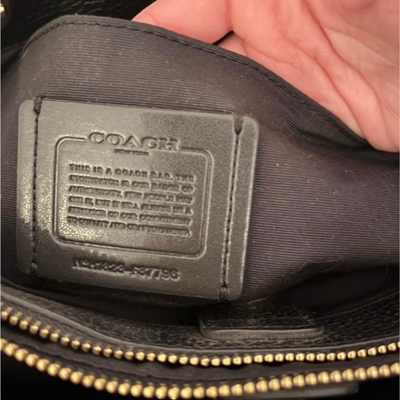 Coach authentic leather purse with straps. - Picture 4 of 7